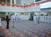 Pemprov Lampung Kukuhkan Pasukan Pengibar Bendera Pusaka Provinsi Lampung Tahun 2026 yang akan Bertugas pada Upacara HUT RI ke-81