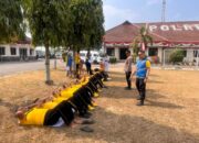 Polres Lampung Utara Gelar Kesamaptaan Jasmani dan Beladiri Berkala Semester II 2026 Bagi Personel Polsek