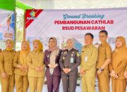 Peletakan Batu Pertama Pembangunan Gedung Cathlab RSUD Pesawaran Perkuat Akses Layanan Jantung