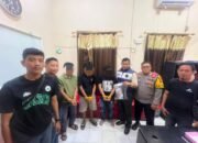 Tiga Orang Diamankan Polsek Bukit Kemuning, Diduga Terlibat Penyalahgunaan Sabu