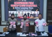 Satu Bulan, Polres Lampung Utara Ungkap 8 Kasus Narkoba Dengan 12 Tersangka 