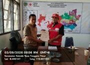 DPP Relawan PRANTARA Indonesia Serahkan Bantuan Logistik Gempa NTT melalui PMI Manggarai Barat