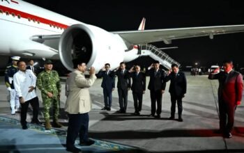 Presiden Prabowo Tiba di Tanah Air Usai Tuntaskan Agenda di Vladivostok