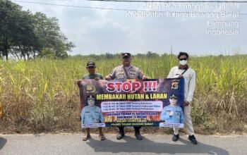 Cegah Karhutla, Polsek Lambu Kibang Gencar Lakukan Sosialisasi ke Masyarakat Ingatkan Warga Untuk Waspada