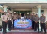 Sambut Hari Lalu Lintas ke-71, Polres Tulang Bawang Barat Anjangsana dan Berikan Bantuan untuk Purnawirawan serta Warakawuri