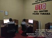 Polres Tulang Bawang Barat Dorong Warga Manfaatkan Call Center 110, Mudahkan Masyarakat untuk Menghubungi Kepolisian