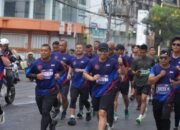 Kodim 0410/KBL Merayakan HUT TNI melakukan FUN RUN dengan 4000 peserta