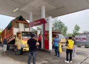 Unit Tipidter Sat Reskrim Polres Tulang Bawang Barat laksanakan sidak SPBU Antisipasi Praktek Kecurangan