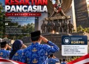 ASN, Guru, dan Tenaga Kependidikan Diminta Kenakan Seragam Korpri pada Hari Kesaktian Pancasila