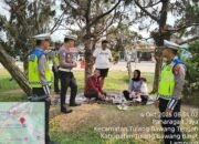 Berikan Rasa Aman bagi Wisatawan, Sat Lantas Polres Tulang Bawang Barat Gelar Patroli Ke Tempat Objek Wisata