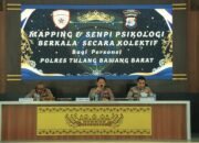 Bag Psi Ro SDM Polda Lampung Gelar Mapping Psikologi Berkala di Polres Tulang Bawang Barat