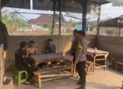 Tindak Lanjuti Laporan 110, Polsek Kotabumi Kota Cek Dugaan Perjudian Kartu Remi di Depan UMKO