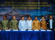 Lampung Tegaskan Komitmen Berantas Narkotika, 4.364 Cartridge Liquid Vape mengandung Narkotika Dimusnahkan