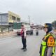 Polri Hadir untuk Masyarakat, Kapolres Lampung Utara Turun Langsung Gatur Lalin di Jalinsum Candimas